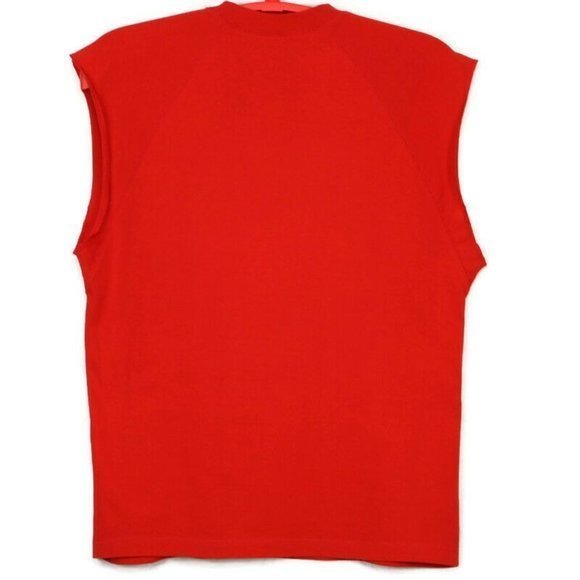 Ohio State Buckeyes OSU Muscle T-Shirt Shirt‎ Red Sleeveless L Large - Picture 2 of 12
